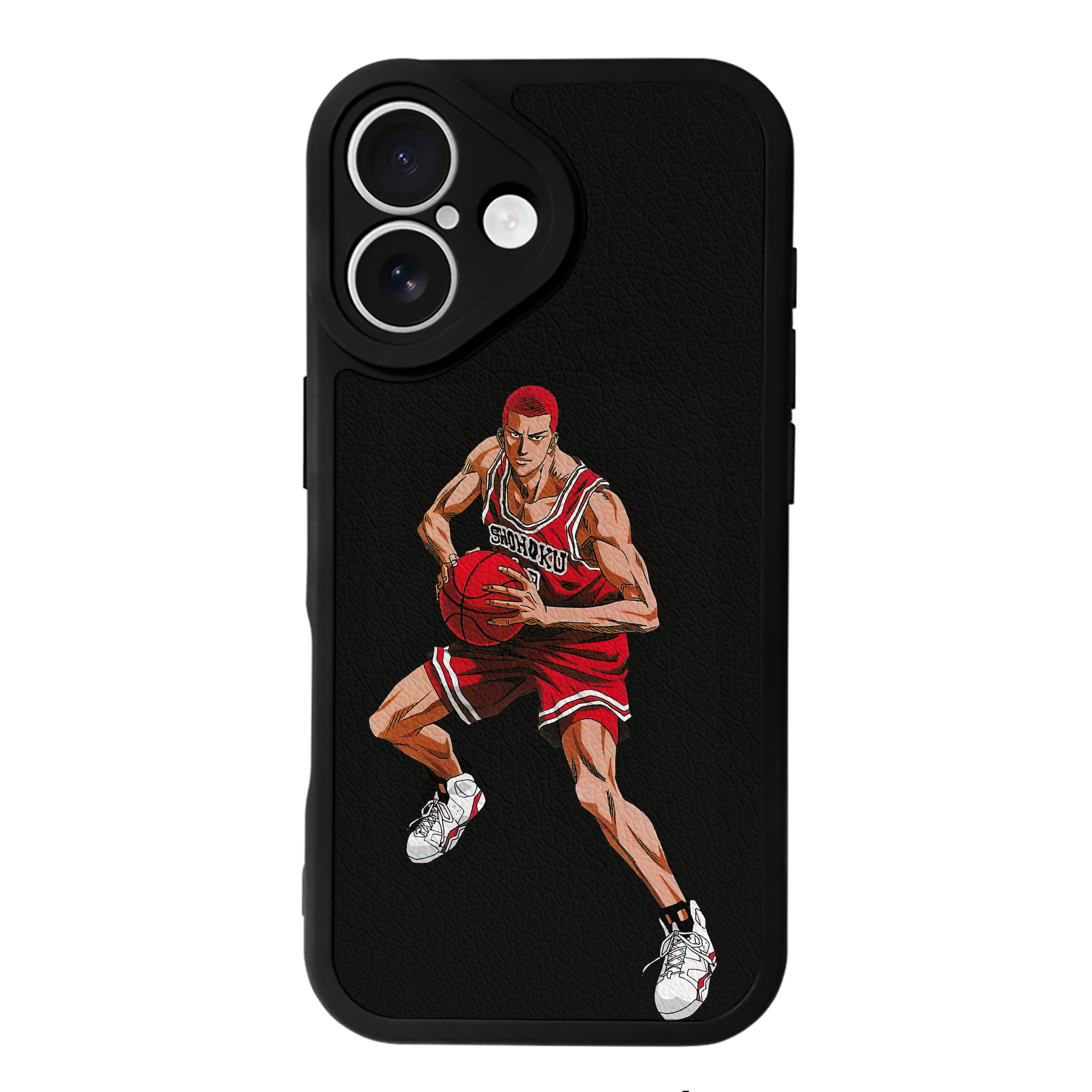 （画像用） SLAM DUNK／スラムダンク 【iPhone 16シリーズ対応】シリコンスマホケース（レザー調） 材質：シリコン